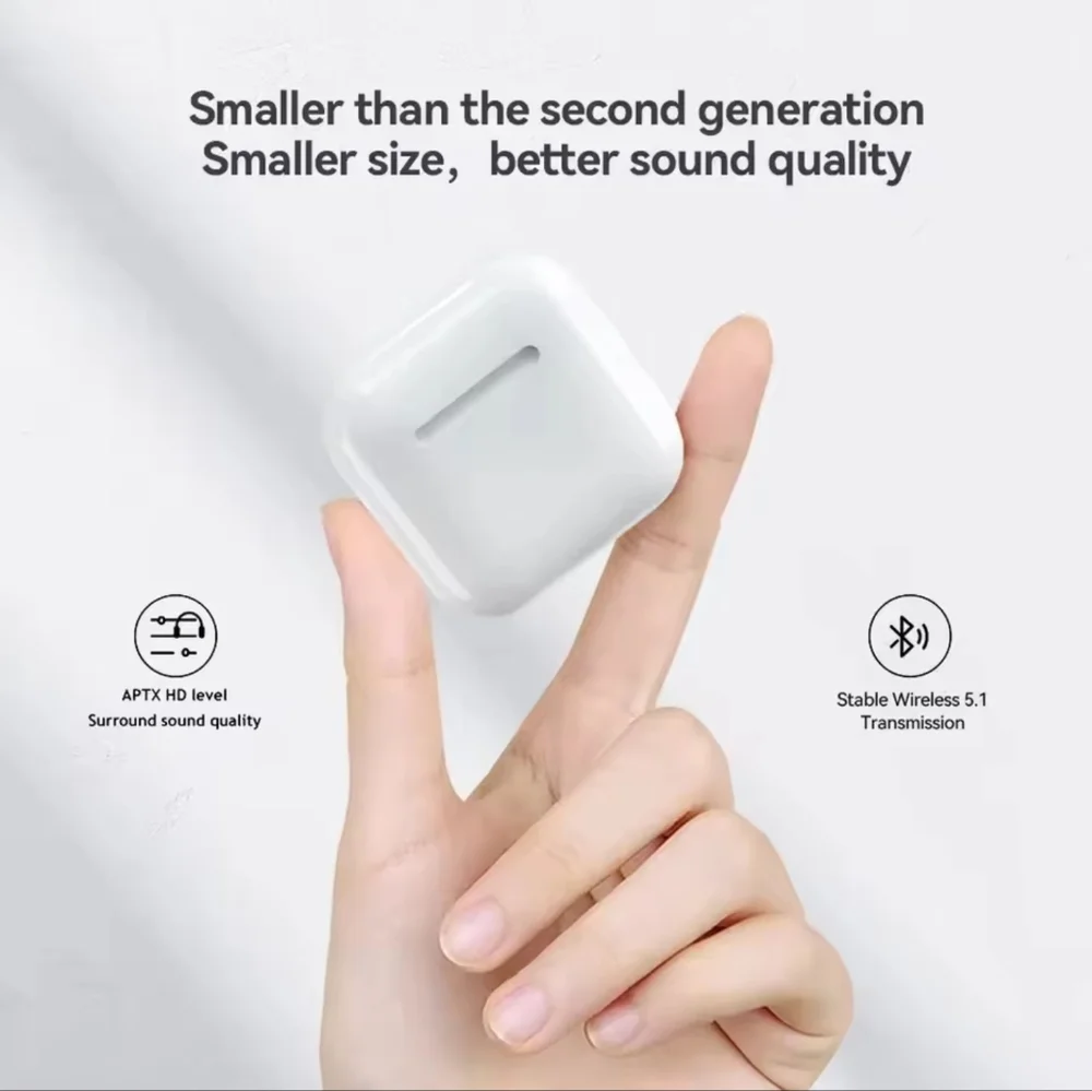 Pro 4 Wireless Headphones Bluetooth Earphones Earbuds Airpod Style Sound Amazing